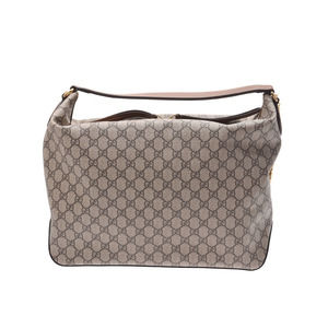 Gucci Beige Hobo GG Large Supreme Shoulder Camel Bag